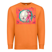 Carrot pink out breast cancer volleyballs Premium Sweatshirt - AdoDesignShop