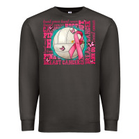 Smoke pink out breast cancer volleyballs Premium Sweatshirt - AdoDesignShop