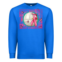 True Royal pink out breast cancer volleyballs Premium Sweatshirt - AdoDesignShop