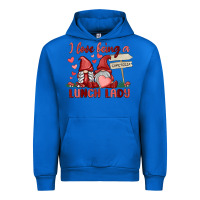 Cobalt i love being a lunch lady Urban Hoodie - MaliasSmallBusiness