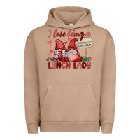 Pigment Burro i love being a lunch lady Urban Hoodie - MaliasSmallBusiness