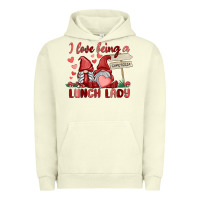 Pigment Pistachio i love being a lunch lady Urban Hoodie - MaliasSmallBusiness