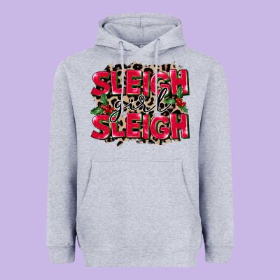 Sleigh Girl Sleigh Heavyweight Hoodie Designed By Fadigitalartstudio