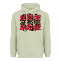 Matcha Sleigh Girl Sleigh Heavyweight Hoodie - FaDigitalArtStudio