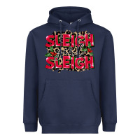 Navy Sleigh Girl Sleigh Heavyweight Hoodie - FaDigitalArtStudio
