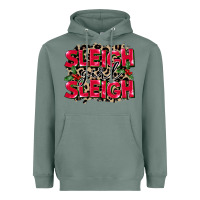 Sage Sleigh Girl Sleigh Heavyweight Hoodie - FaDigitalArtStudio