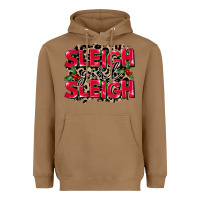 Toasted Coconut Sleigh Girl Sleigh Heavyweight Hoodie - FaDigitalArtStudio