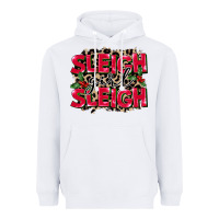 White Sleigh Girl Sleigh Heavyweight Hoodie - FaDigitalArtStudio