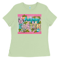 Matcha happy easter mousepad Ladies Tee - BarkalooDesign