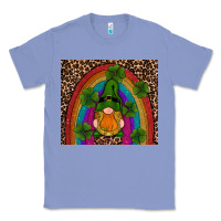 Colony Blue st patricks day gnomes shamrock rainwow Classic Tee - RanaPortraitStore