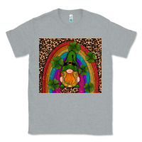 Heather Grey st patricks day gnomes shamrock rainwow Classic Tee - RanaPortraitStore