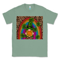 Sage st patricks day gnomes shamrock rainwow Classic Tee - RanaPortraitStore