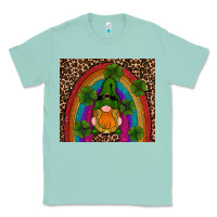 Seafoam st patricks day gnomes shamrock rainwow Classic Tee - RanaPortraitStore