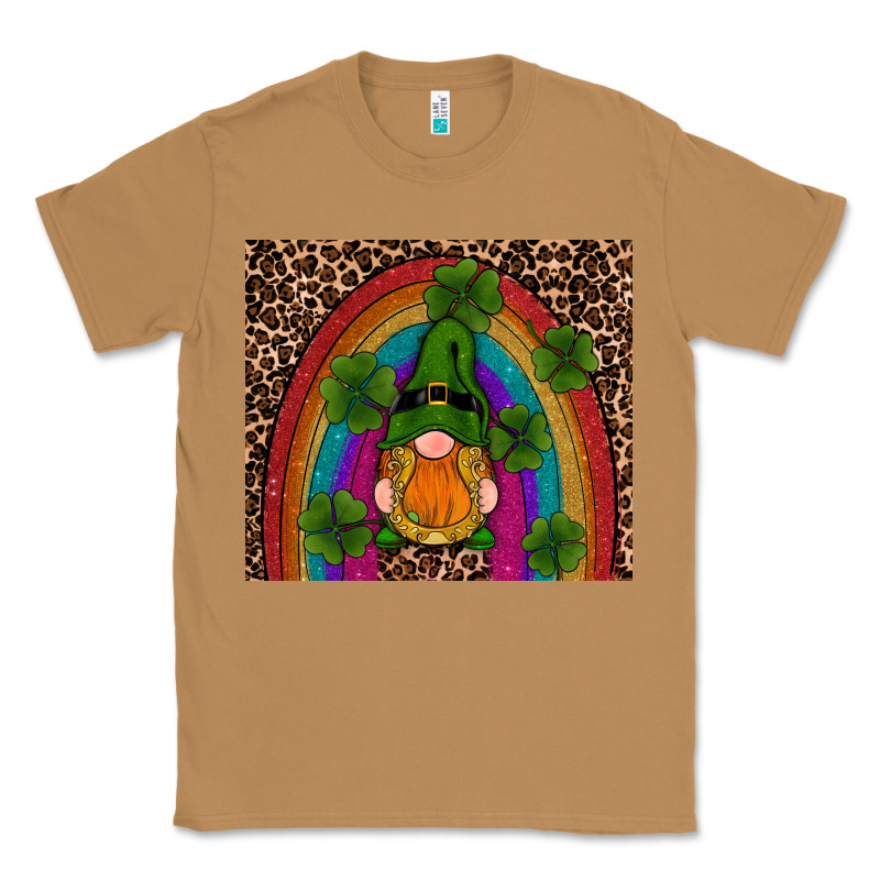 St Patricks Day Gnomes Shamrock Rainwow Classic Tee by RanaPortraitStore | Teevron