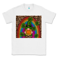 White st patricks day gnomes shamrock rainwow Classic Tee - RanaPortraitStore