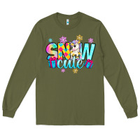Army Green snow cute witc unicorn Long Sleeve Tee - Zillion Design Studio