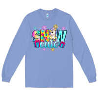 Colony Blue snow cute witc unicorn Long Sleeve Tee - Zillion Design Studio