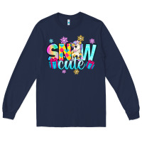 Navy snow cute witc unicorn Long Sleeve Tee - Zillion Design Studio