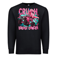 Black crush breast cancer Premium Sweatshirt - AdoDesignShop