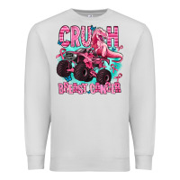Dove Grey crush breast cancer Premium Sweatshirt - AdoDesignShop