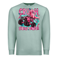 Seafoam crush breast cancer Premium Sweatshirt - AdoDesignShop