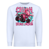 White crush breast cancer Premium Sweatshirt - AdoDesignShop