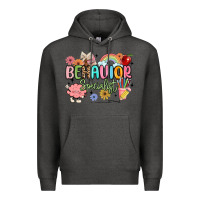 Charcoal Heather behavior specialist Premium Hoodie - MaliasSmallBusiness