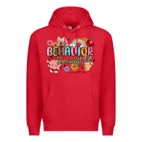 Red behavior specialist Premium Hoodie - MaliasSmallBusiness
