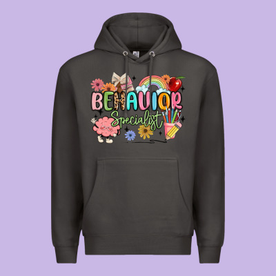 Behavior Specialist Premium Hoodie Designed By Maliassmallbusiness