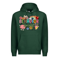 Sports Green behavior specialist Premium Hoodie - MaliasSmallBusiness