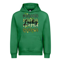 Emerald lucky mama Urban Hoodie - MaliasSmallBusiness