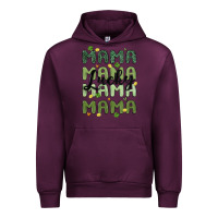 Mauve Wine lucky mama Urban Hoodie - MaliasSmallBusiness