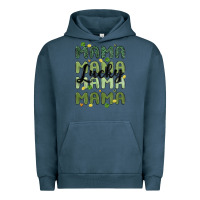 Pigment Midnight Navy lucky mama Urban Hoodie - MaliasSmallBusiness