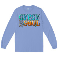 Colony Blue gypsy soul Long Sleeve Tee - texasbilliewilder