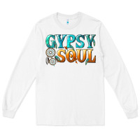 White gypsy soul Long Sleeve Tee - texasbilliewilder