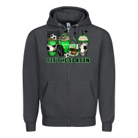 Smoke tis' the season soccer coffee cups Zipper Hoodie - Zillion Design Studio