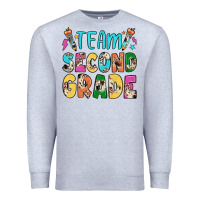 Heather Grey team second grade Premium Sweatshirt - JahusDesignShop