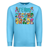 Ocean Blue team second grade Premium Sweatshirt - JahusDesignShop