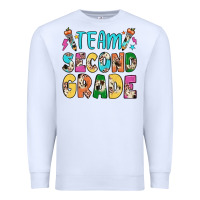 White team second grade Premium Sweatshirt - JahusDesignShop