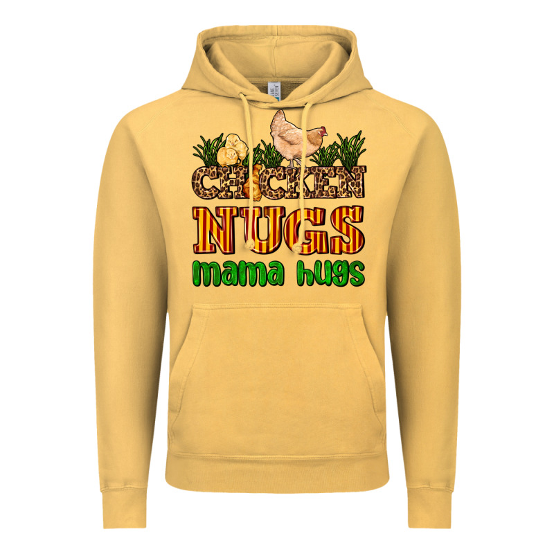 Chicken Nugs Mama Hugs Vintage Hoodie by AdoDesignShop | Teevron