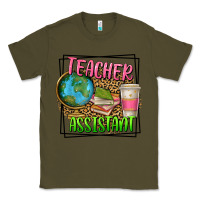 Army Green teacher assistant Classic Tee - texasbilliewilder
