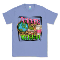Colony Blue teacher assistant Classic Tee - texasbilliewilder