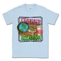 Dusty Blue teacher assistant Classic Tee - texasbilliewilder