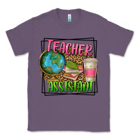 Lavender teacher assistant Classic Tee - texasbilliewilder