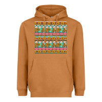 Meerkat school teacher seamless pattern Heavyweight Hoodie - HRA Design Shop