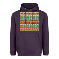 Plum school teacher seamless pattern Heavyweight Hoodie - HRA Design Shop