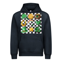 Navy checker board lucky charms Urban Hoodie - MaliasSmallBusiness
