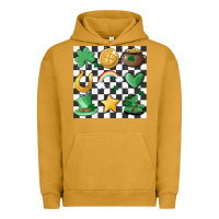 Pigment Peanut Butter checker board lucky charms Urban Hoodie - MaliasSmallBusiness