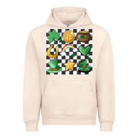 Sandshell checker board lucky charms Urban Hoodie - MaliasSmallBusiness