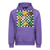 Tulip checker board lucky charms Urban Hoodie - MaliasSmallBusiness